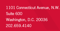 1101 Connecticut Avenue, N.W. Suite 600 Washington, D.C. 20036